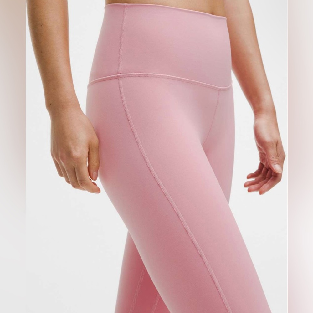 Lululemon - Pink Tide - Double Lined Align High-Rise Pant - 25" - Size 4
